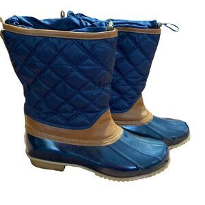 G.H. BASS & CO WOMEN’S SEA DUCK BOOTS (QUILTED) / SZ: 8 / NWOT